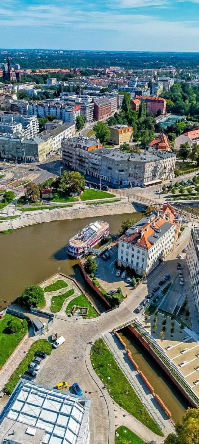 Great Polonia River Boat Apartments วรอตซวาฟ ภายนอก รูปภาพ