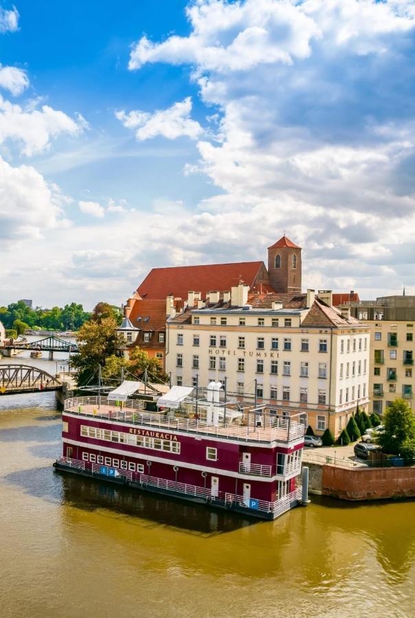 Great Polonia River Boat Apartments วรอตซวาฟ ภายนอก รูปภาพ