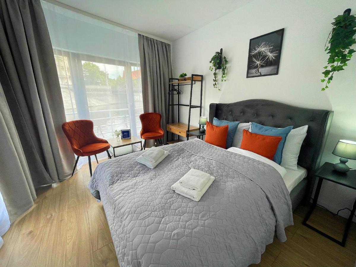 Great Polonia River Boat Apartments วรอตซวาฟ ภายนอก รูปภาพ