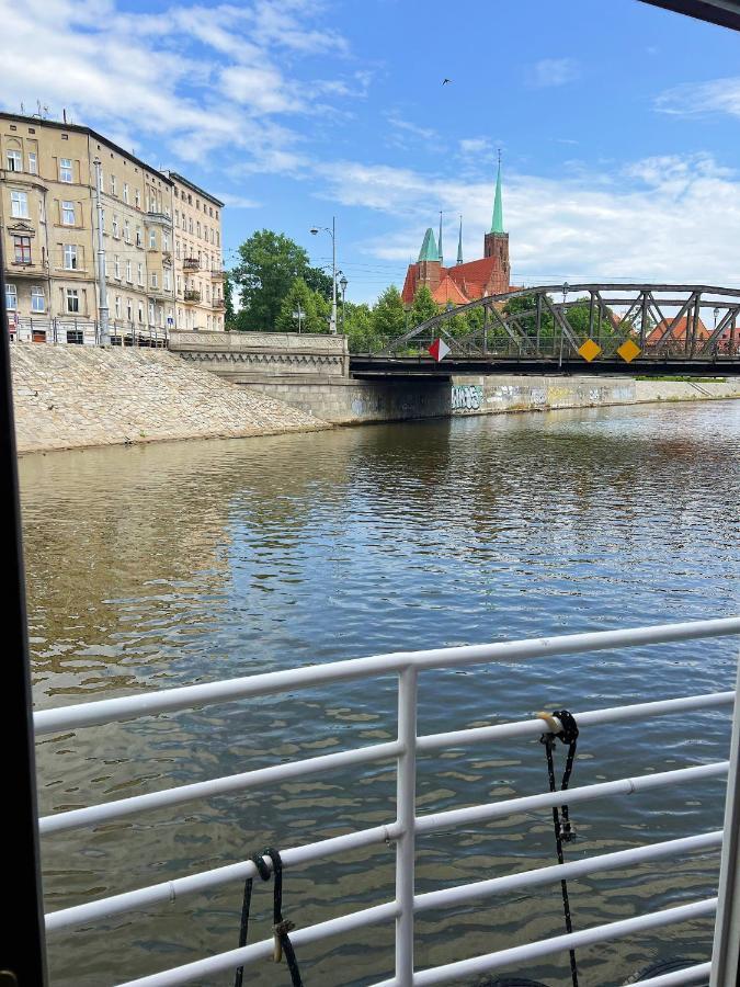 Great Polonia River Boat Apartments วรอตซวาฟ ภายนอก รูปภาพ