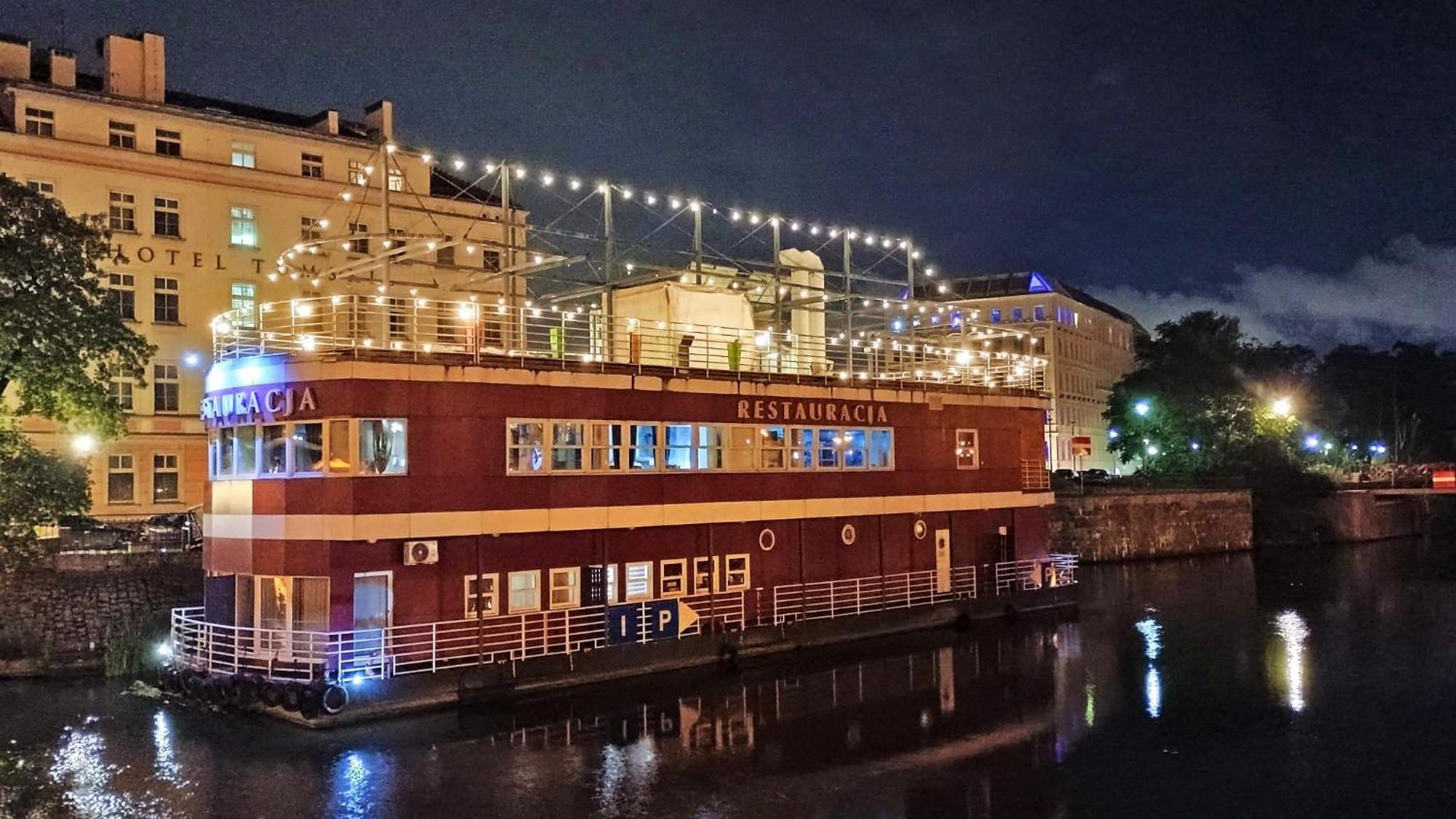 Great Polonia River Boat Apartments วรอตซวาฟ ภายนอก รูปภาพ