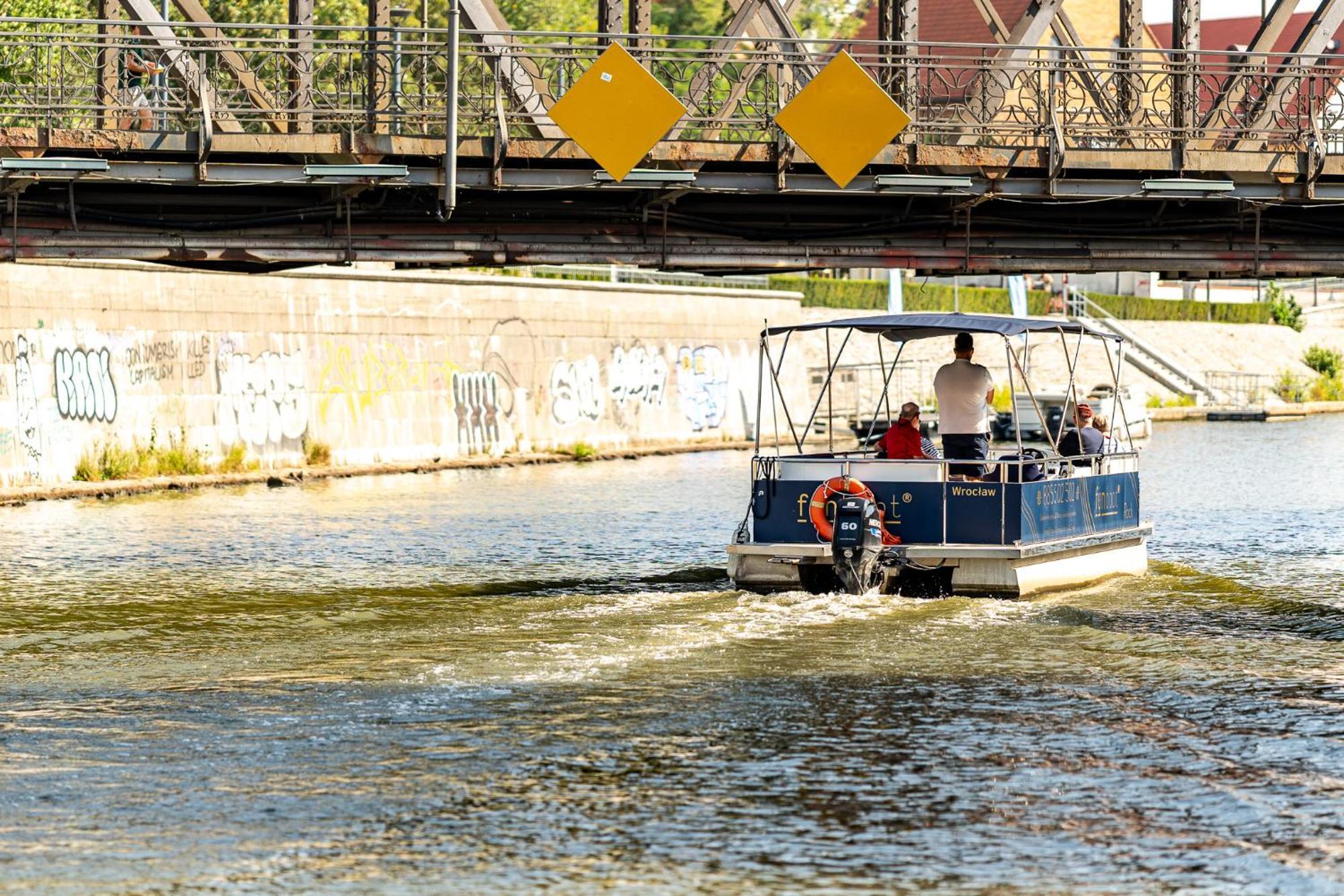 Great Polonia River Boat Apartments วรอตซวาฟ ภายนอก รูปภาพ